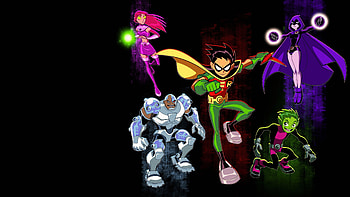 Teen Titans — : Heroes Assemble, Teen Titans HD wallpaper