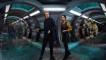 Girl actress, Ghosts, Peter Capaldi, Clara Oswald HD wallpaper