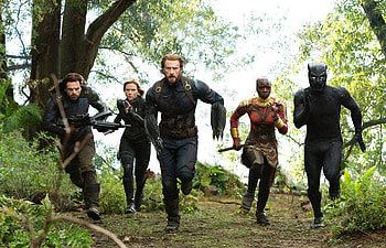Captain America Bucky Black Panther Black Widow Avengers Infinity War, Captain-America, winter-solider, Black-Panther, Black-Widow, Avengers-Infinity-War, movies, 2018-movies HD wallpaper