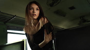 Looking At Viewer Splendid Portrait Model , girls, model HD wallpaper