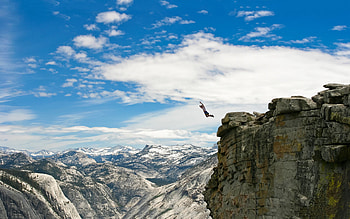 Base Jumping HD wallpaper