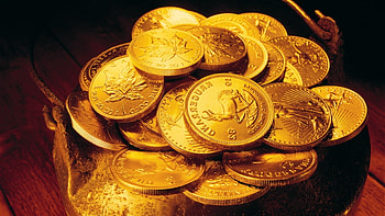Krugerrand, Gold Coins HD wallpaper