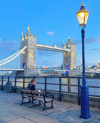 Tower bridge London, cloud, sky HD phone wallpaper