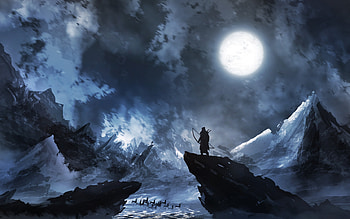 Fantasy Moon HD wallpaper