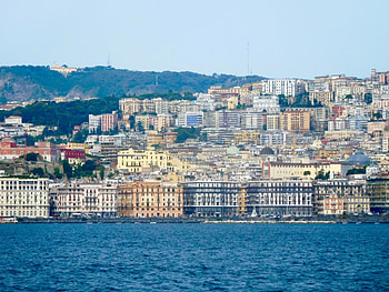 Naples Harbour Italy, Naples, Harbour, Buildings, Italy HD wallpaper