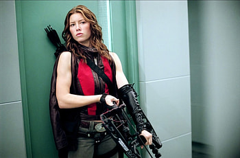 Jessica Biel, Vampire hunter, Blade movies, Action-packed HD wallpaper