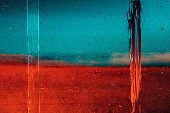 Abstract, Spray, Blur, Smooth, Paint, Glass HD wallpaper