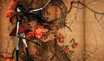 Blood-C, anime, saya, vampire, clamp HD wallpaper