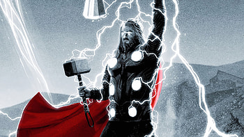 Thor Thunderart, thor, superheroes, artwork, digital-art HD wallpaper