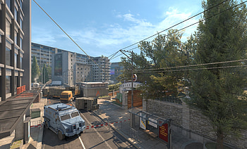 Counter-Strike 2 - Urban Combat Scene, video game, Counter-Strike 2 HD wallpaper