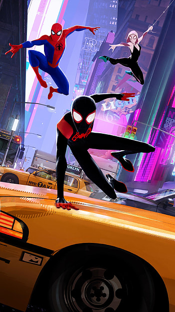 Spider-Man: Into the Spider-Verse (2022) movie HD phone wallpaper