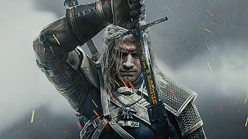 The Witcher TV Series, Henry Cavill, Intense action, Mesmerizing visuals HD wallpaper