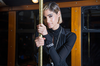 Celebrity, short hair, Sofia Boutella HD wallpaper