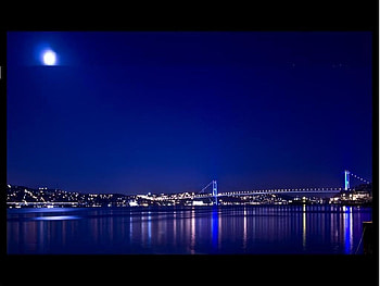 istanbul lights, lights, istanbul HD wallpaper