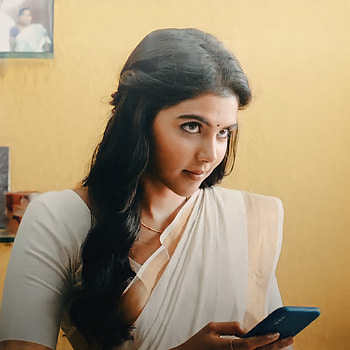 Kalyani Priyadarshini, lip, _frame HD phone wallpaper