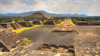 Teotihuacan, Travels, Past life, City HD wallpaper