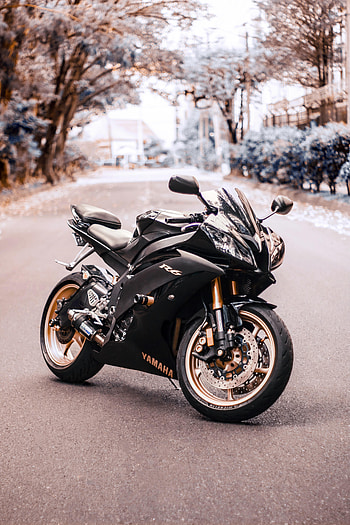 Motorcycles, Yamaha, Side View, Motorcycle, Bike, Yamaha R6 HD phone wallpaper
