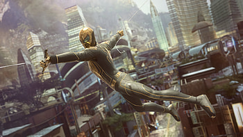 Wakandan Armor Spiderman , spiderman, artwork, superheroes, artist, artstation HD wallpaper