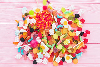 Candy, sugar, food, cream HD wallpaper