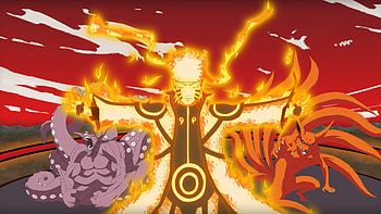 Kurama (Anime), Naruto's powerful form, , Epic battle scenes HD wallpaper
