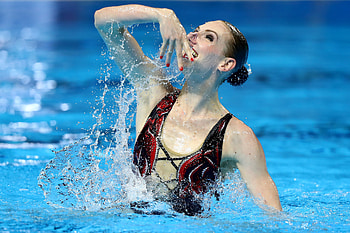 Svetlana Romashina, Synchronized Swimming HD wallpaper