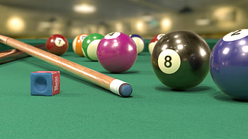 Billiards, Artstation, Sports HD wallpaper
