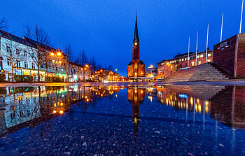 city night HD wallpaper