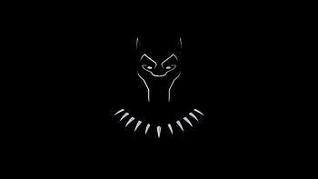 Black Panther Dark Minimal , black-panther, superheroes, minimalism, minimalist, dark, black, artist, artwork, digital-art, deviantart HD wallpaper
