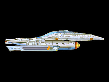 USS Elkins, ship, tv, star trek, scifi HD wallpaper