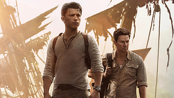 Mark Wahlberg Nathan Drake Tom Holland Victor Sullivan Uncharted HD wallpaper