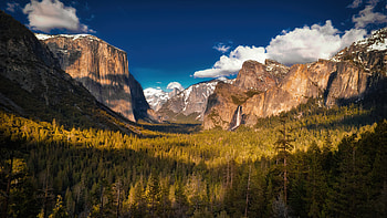 Yosemite National Park, Yosemite Valley, Scenic nature, Landscape HD wallpaper