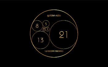 Fibonacci sequence, Geometric shapes, Golden Ratio, Minimalist design HD wallpaper