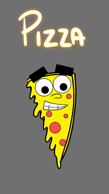Pizza anime HD phone wallpaper