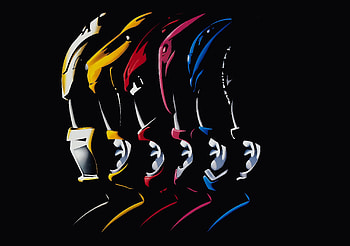 Power Rangers Digital Art, power-rangers, superheroes, artist, artwork, digital-art HD wallpaper