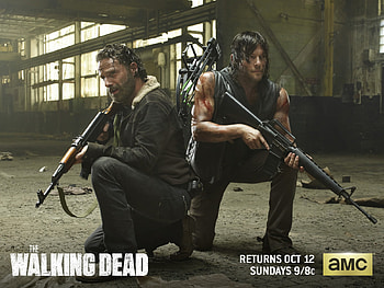 Daryl Dixon, The Walking Dead, Tv Show, Andrew Lincoln, Norman Reedus, Rick Grimes HD wallpaper