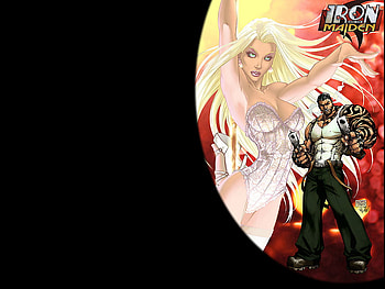Iron, comic, fantasy, female HD wallpaper