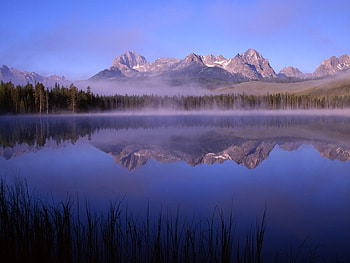 Little Redfish Lake - Idaho - USA, USA, Idaho, United States, Little Redfish Lake HD wallpaper