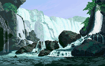 Animation Â· Pixel Art ... HD wallpaper