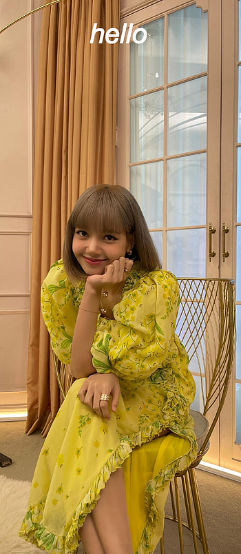 Lalisa, eye, dress HD phone wallpaper