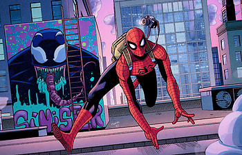 Spiderman Getting Off Work , spiderman, superheroes, artist, artwork, digital-art, artstation HD wallpaper