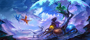 Baby Dragons, dragons, artist, artwork, digital-art, deviantart HD wallpaper