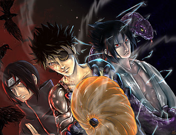 Those who know the TRUTH!, sasuke, itachi, mask, truth, tobi, madara HD wallpaper