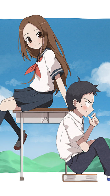 Anime, Teasing Master Takagi-san HD phone wallpaper