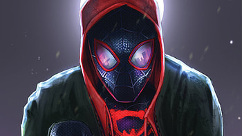SpiderMan Into The Spider Verse Movie Art 2018, spiderman-into-the-spider-verse, 2018-movies, movies, spiderman, animated-movies, art HD wallpaper