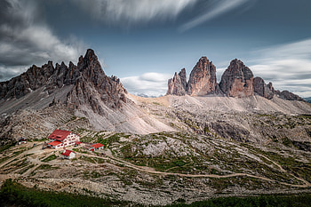 Mountains Of Day Tre Cime Di Lavaredo , mountains, nature HD wallpaper