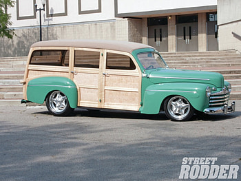 Classic Woody, 1946, classic, wood, teal HD wallpaper