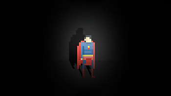 Superman Pixel Art , superman, pixel, superheroes, artist, artwork, digital-art, behance HD wallpaper