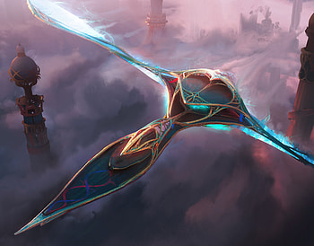 Magic the Gathering, Aetherwing, Golden-scale Flagship, man made, Magic: The Gathering HD wallpaper