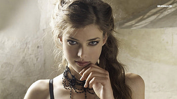 julia, charming, model, lovely, young HD wallpaper