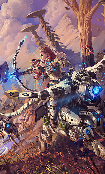 Horizon Zero Dawn, Fan artwork HD phone wallpaper